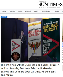 The 14th Asia-Africa Business and Social Forum: A look at Awards.