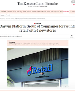 Darwin Platform Group of Companies forays into retail with 6 new stores.